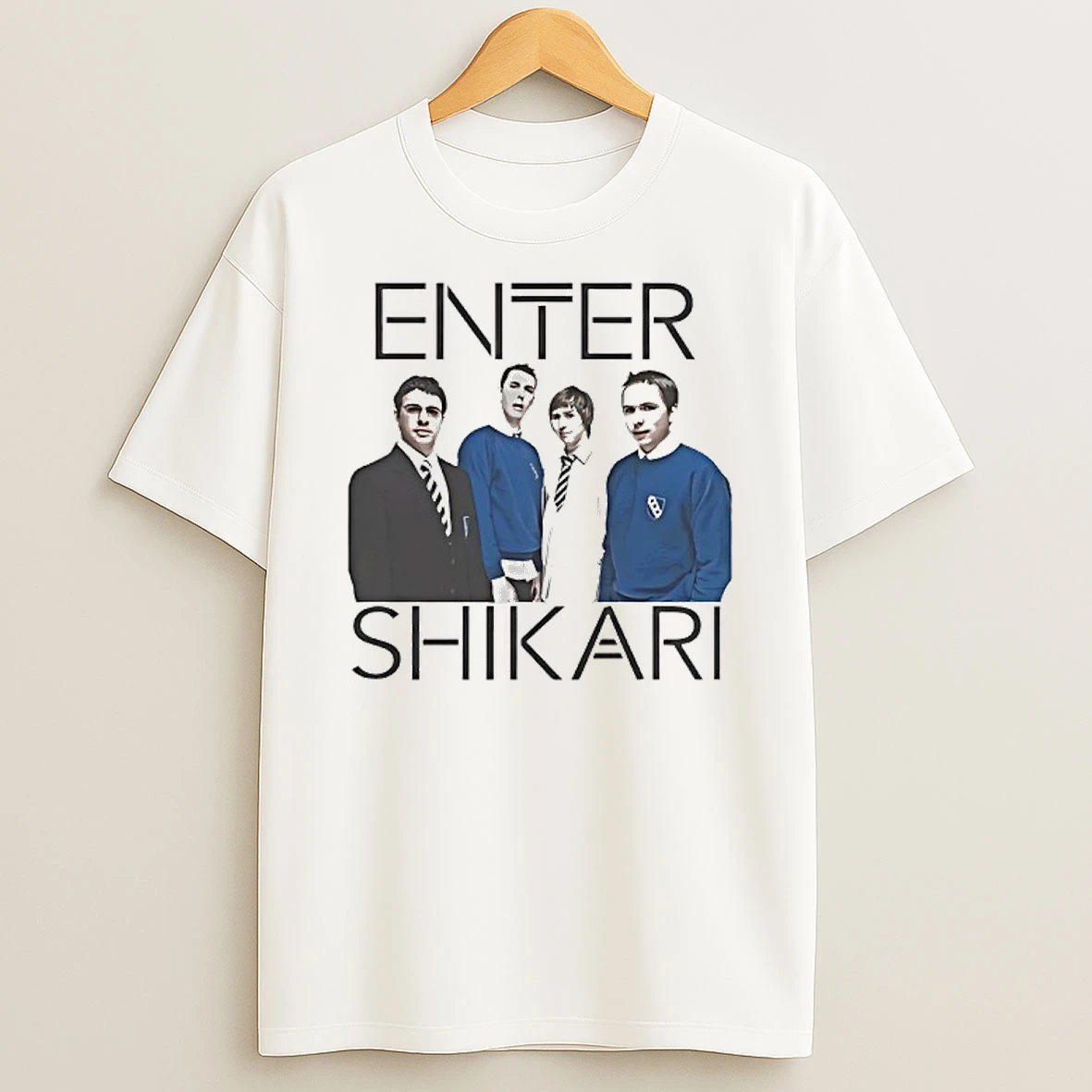 Rou Reynolds Chris Batten Rob Rolfe And Rory Clewlow Enter Shikari Friends Shirts