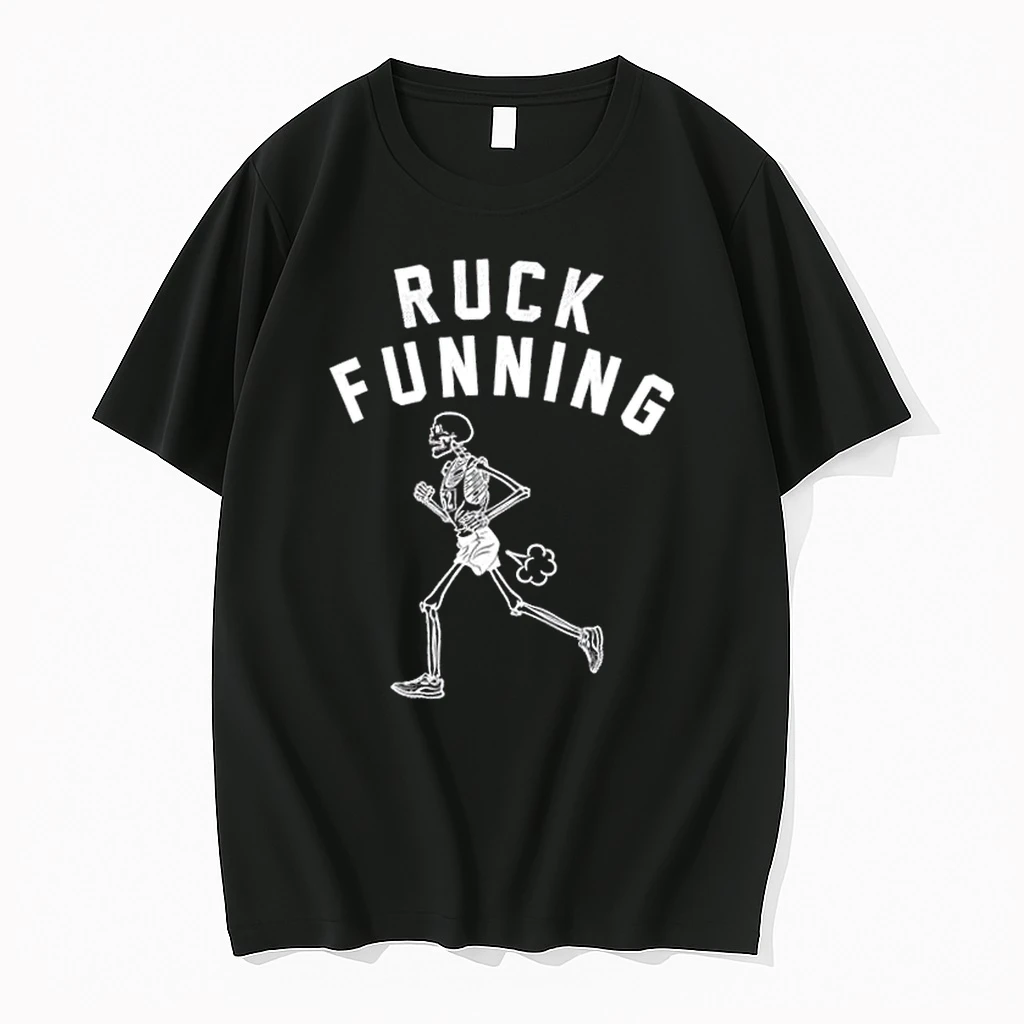 Ruck Funning Running Skeleton Shirts