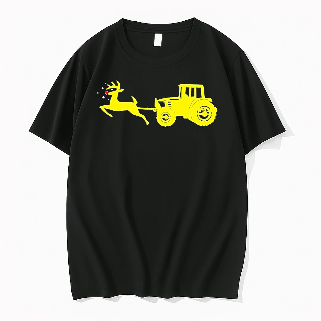 Rudolph John Deere Christmas Shirts