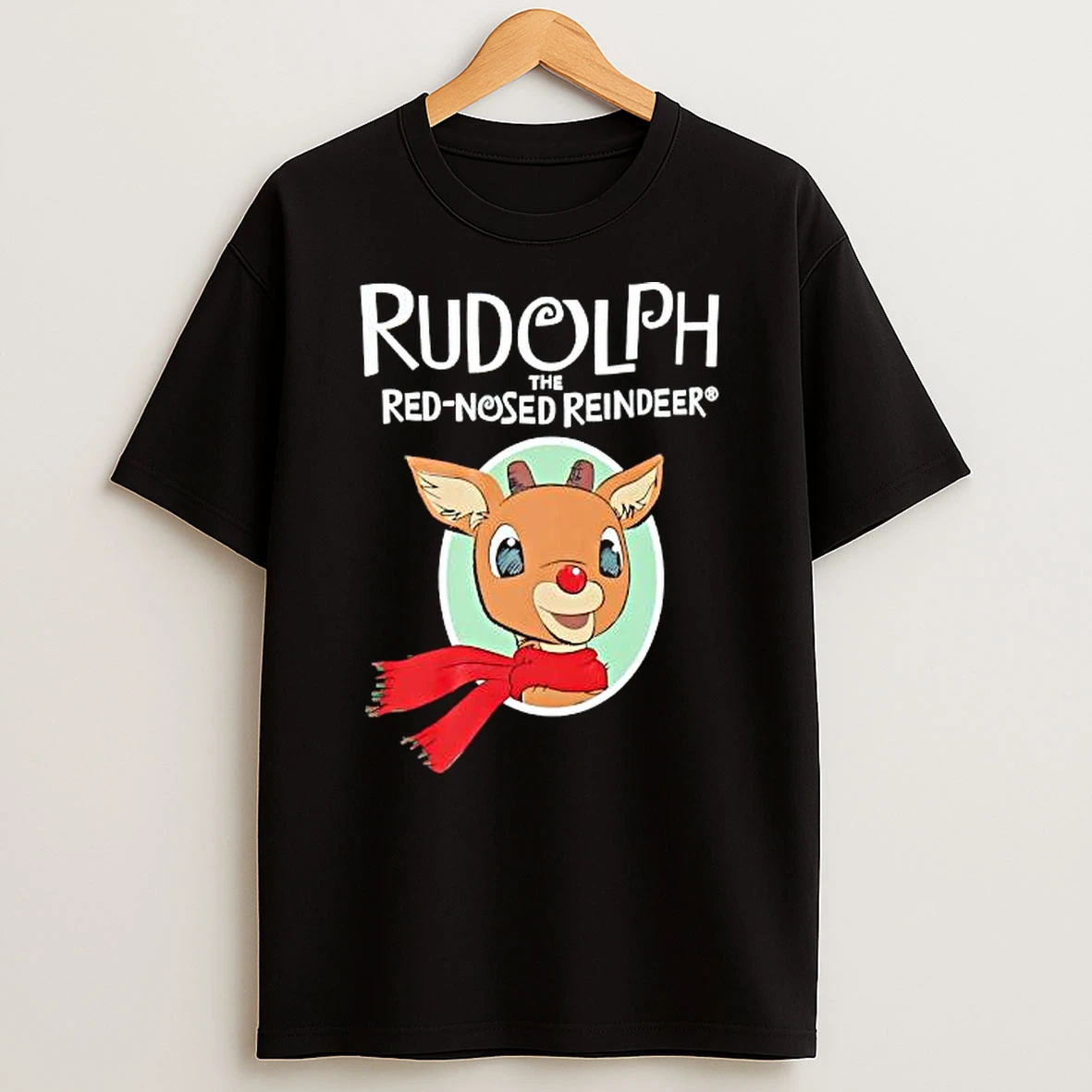 Rudolph The Red Nosed Reindeer Graphic Cute Shirts