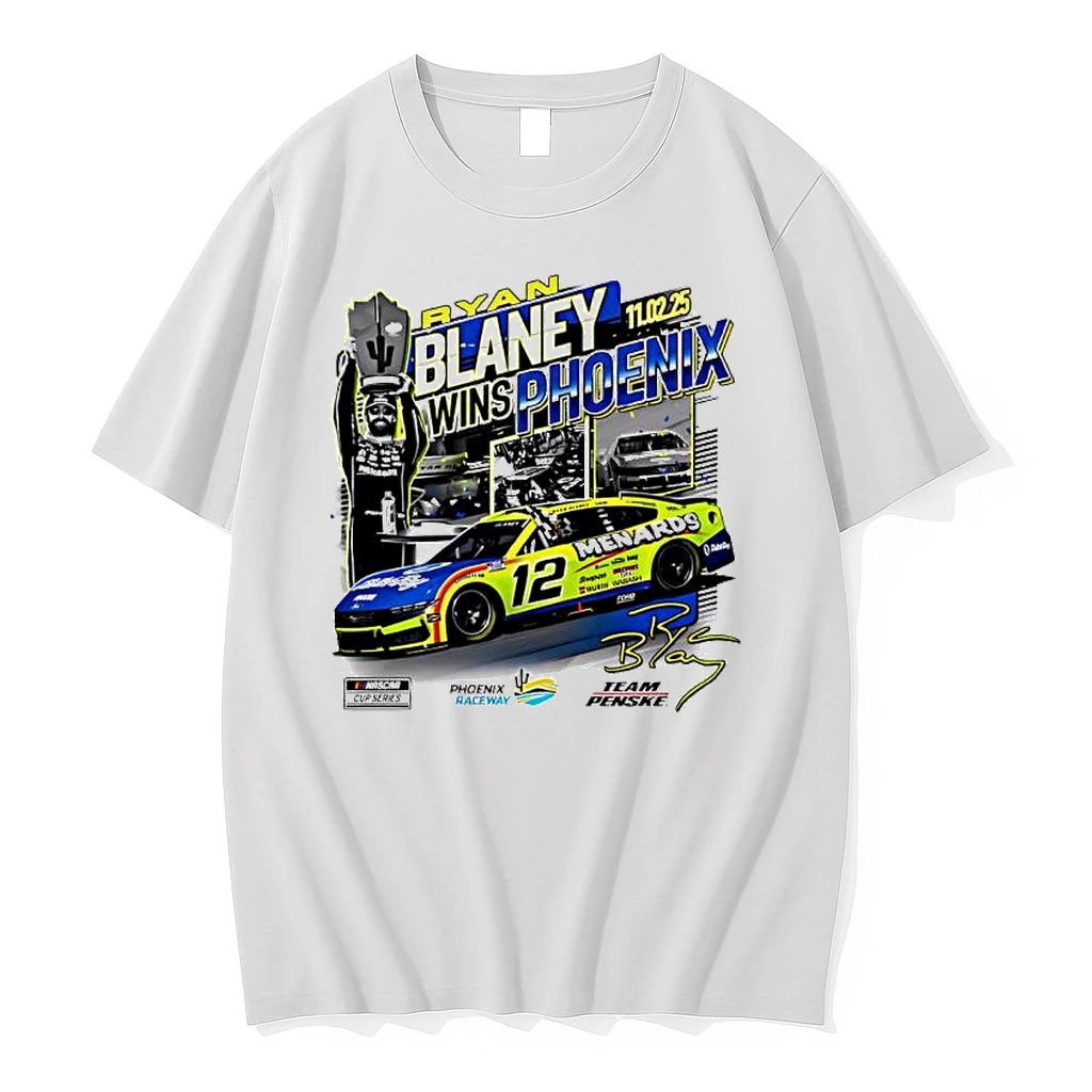 Ryan Blaney Checkered Flag Sports 2025 Nascar Cup Series Championship Race Winner Shirts