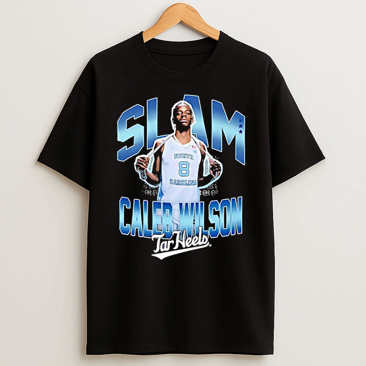 Slam Caleb Wilson North Carolina Tar Heels Shirts
