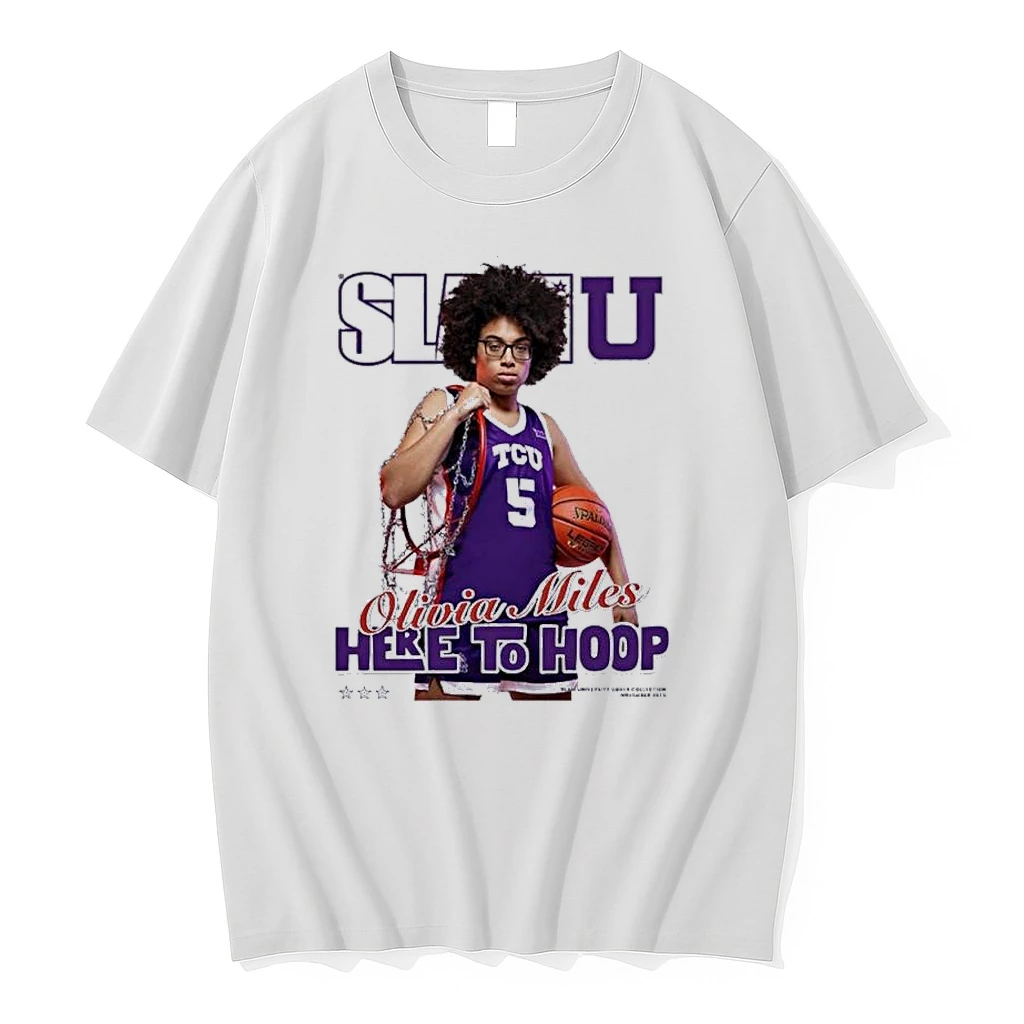 Slam Olivia Miles Here To Hoop Shirts