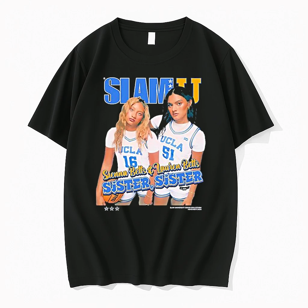 Slam Sienna Betts And Lauren Betts Sister Sister Ulca Graphic Shirts
