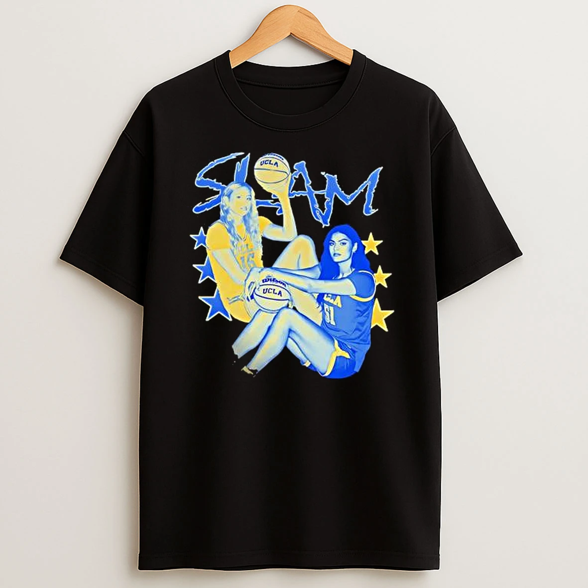 Slam Sienna Betts Vs Lauren Betts Ucla Remix Cover Shirts
