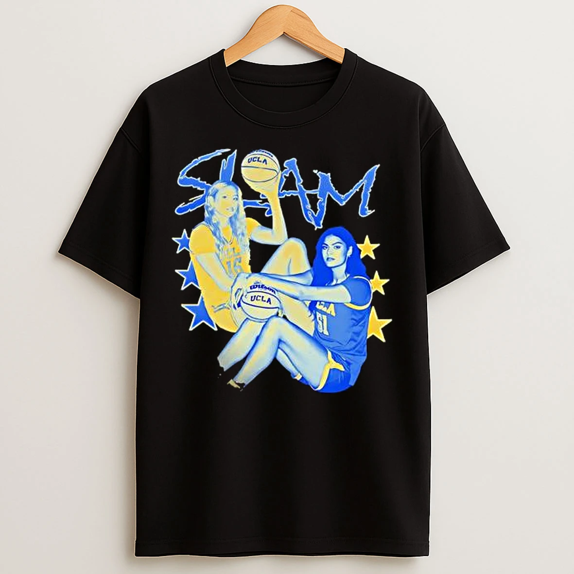 Slam Sienna Betts Vs Lauren Betts Ucla Remix Cover T Shirts