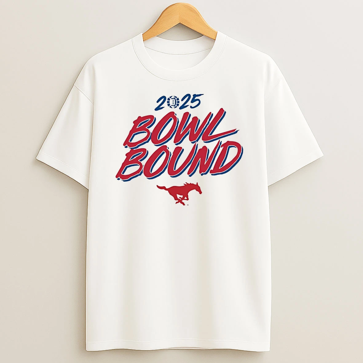 Smu Mustangs Football Ncaa 2025 Bowl Bound Shirts
