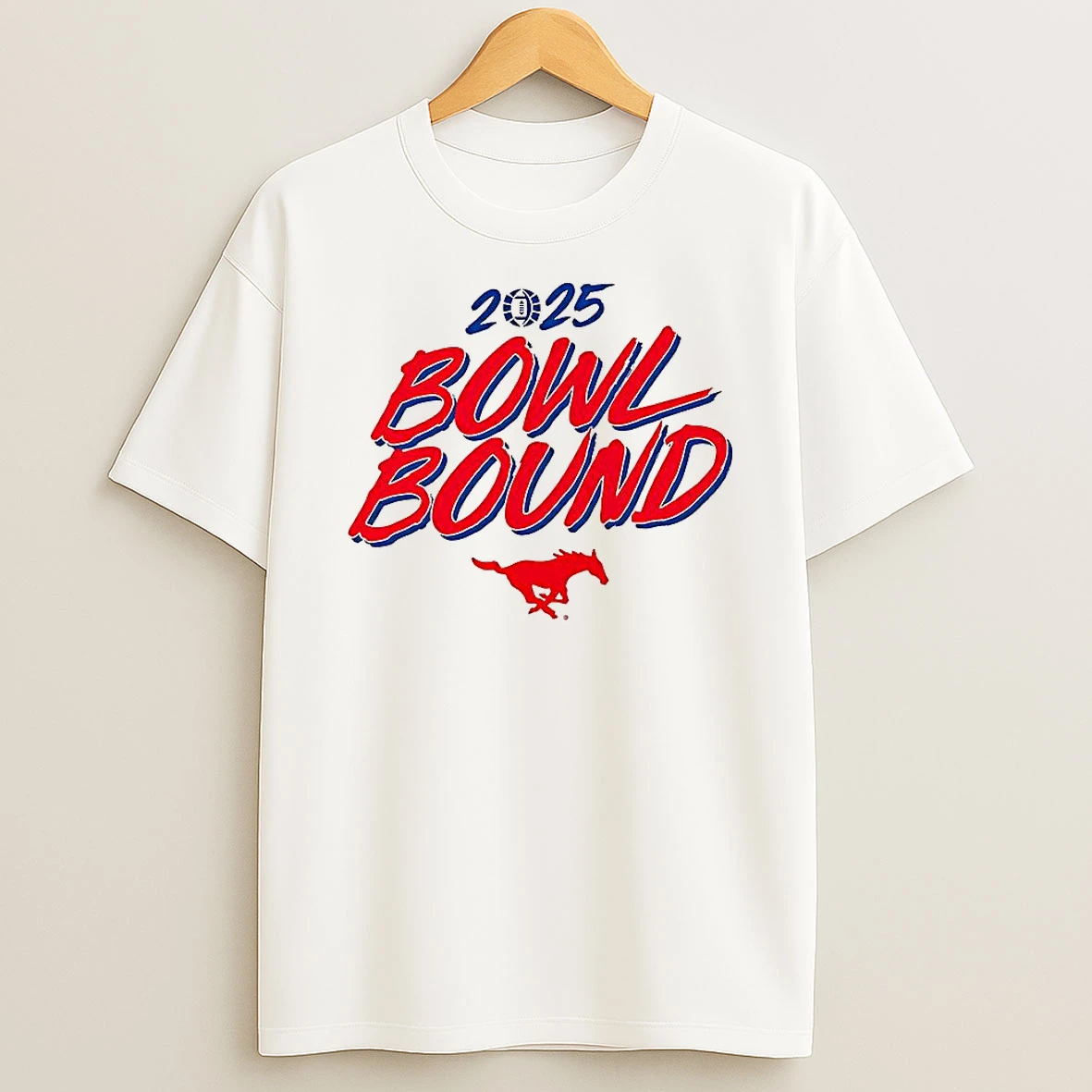 Smu Mustangs Football 2025 Bowl Bound Shirts