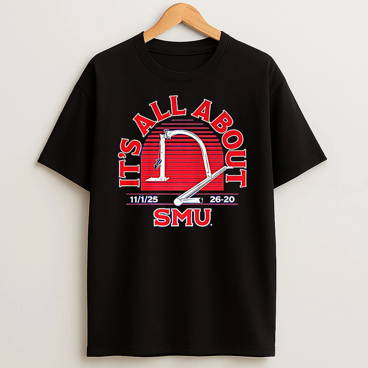 Smu Mustangs Football Its All About Smu 2025 Shirts