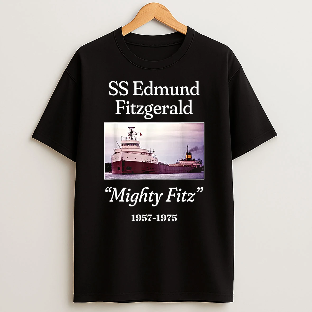 Ss Edmund Fitzgerald Mighty Fitz Shirts