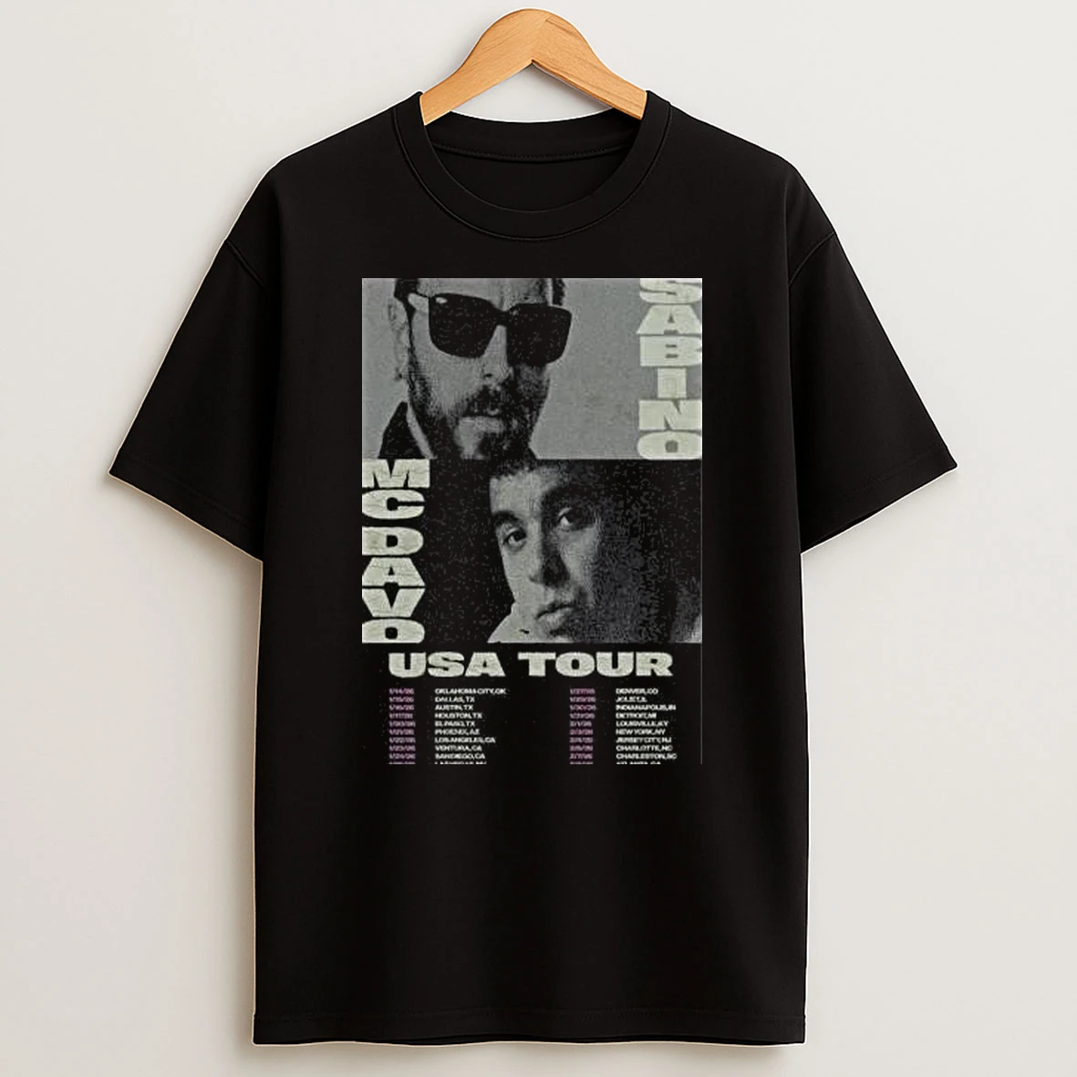 Sabino Usa Tour 2026 Shirts