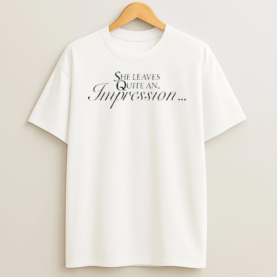 Sabrina Carpenter She Leaves Quite An Impression Shirts