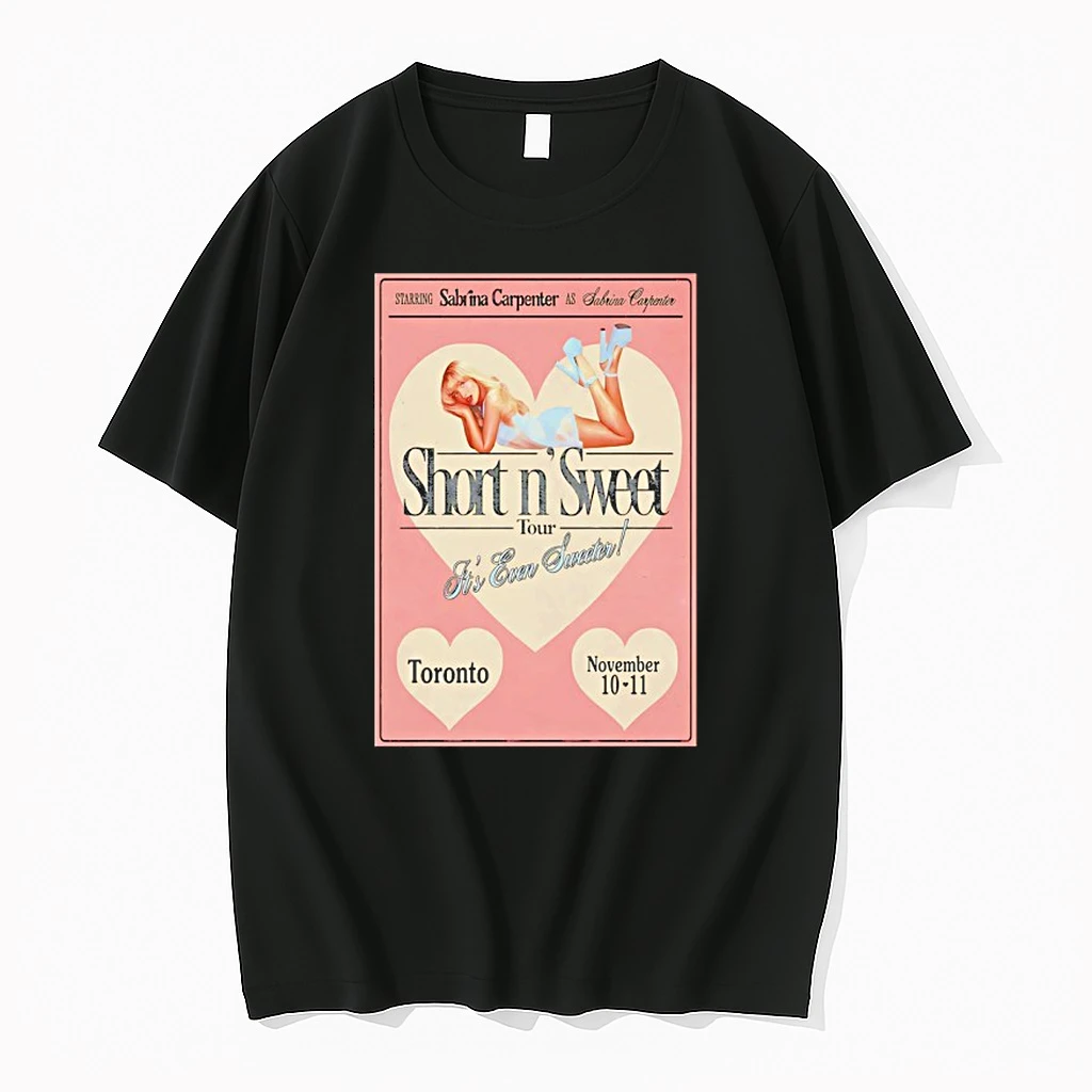 Sabrina Carpenter Short N Sweet Us Tour 2025 In Toronto Shirts