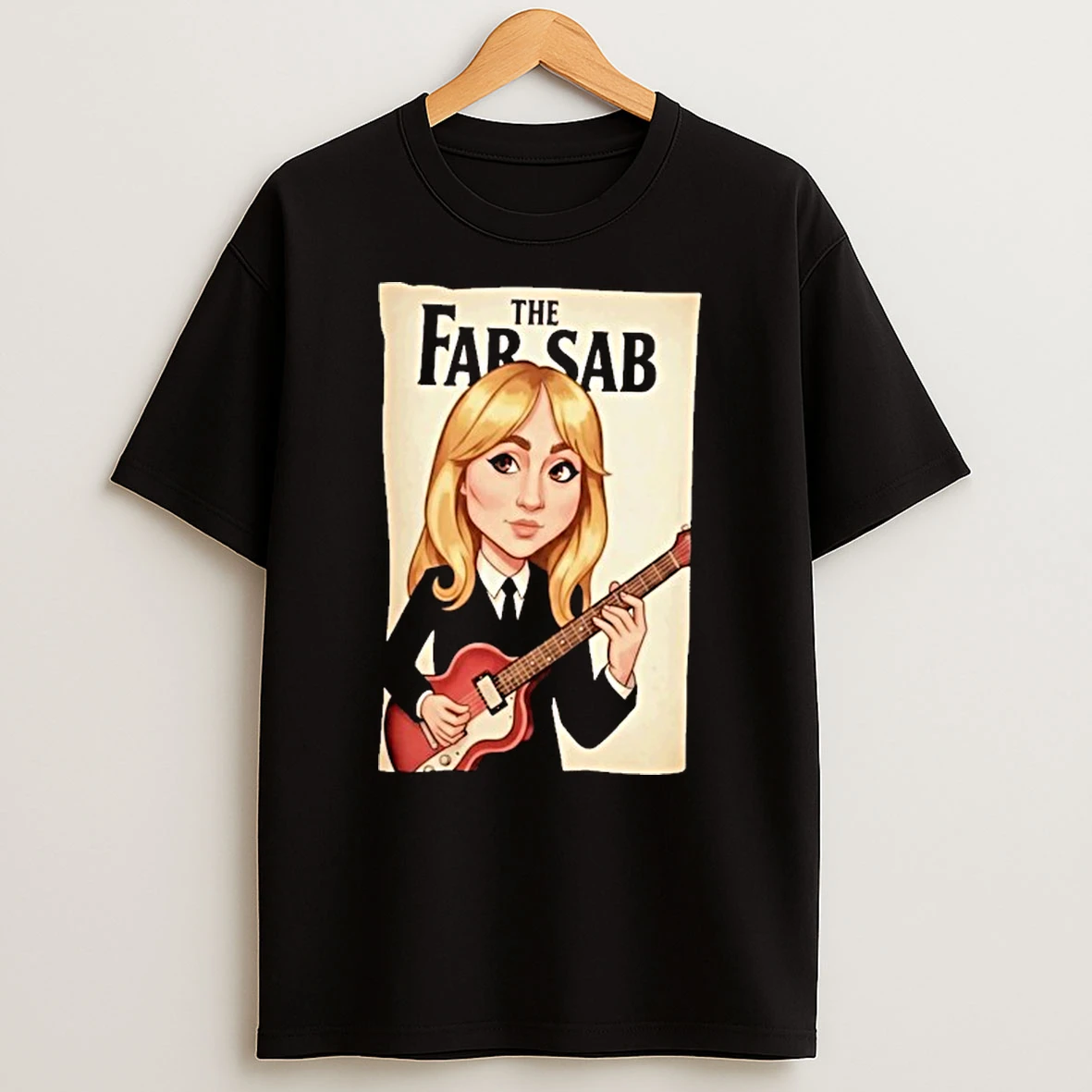 Sabrina Carpenter The Far Sab Caricature Shirts