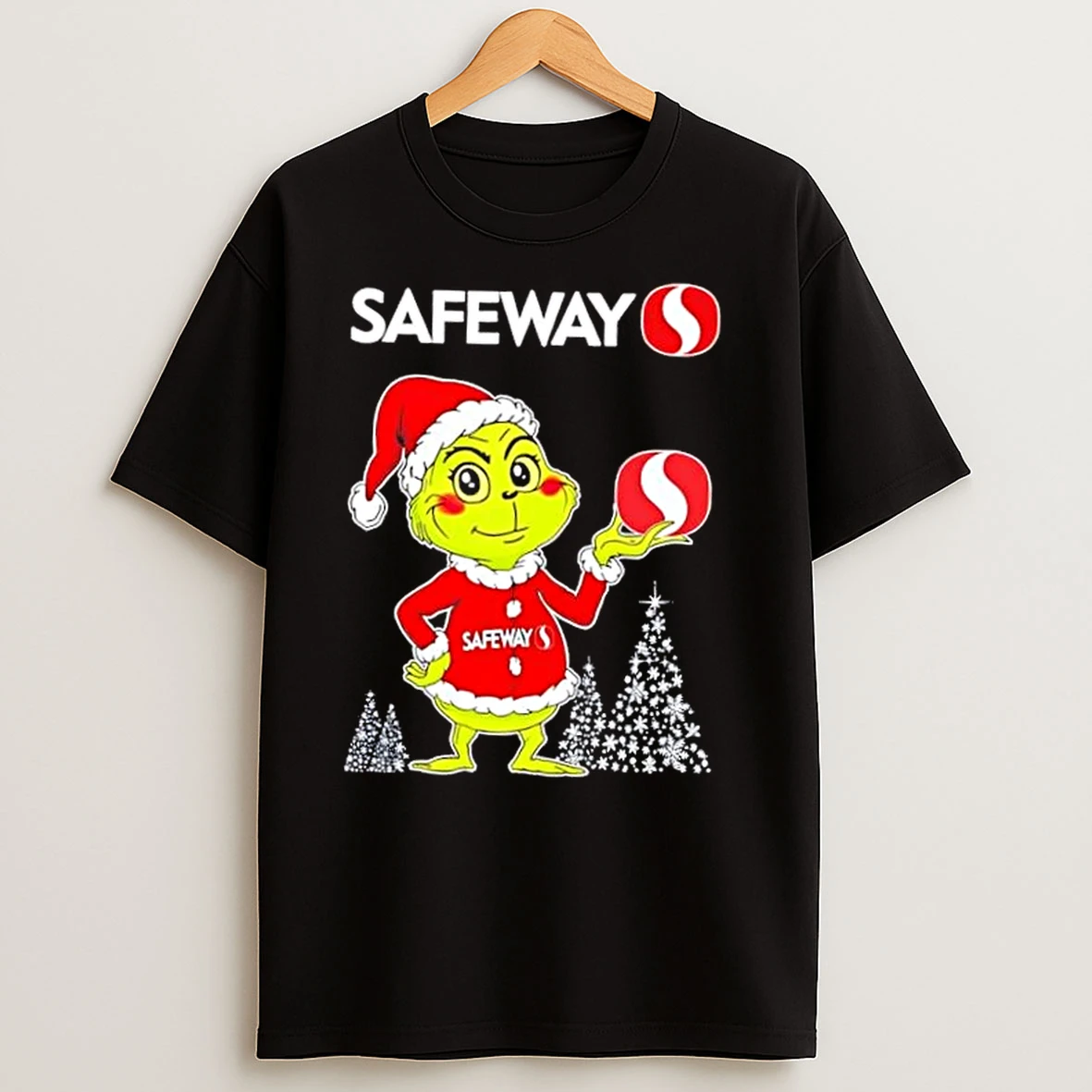 Safeway And Grinchmas Christmas Tree T Shirts
