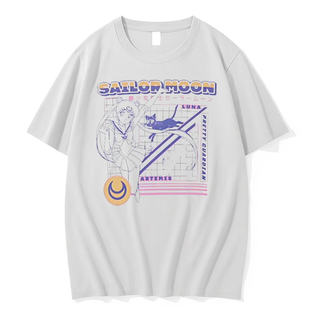 Sailor Moon Sailor Moon Luna And Artemis Cats Shirts