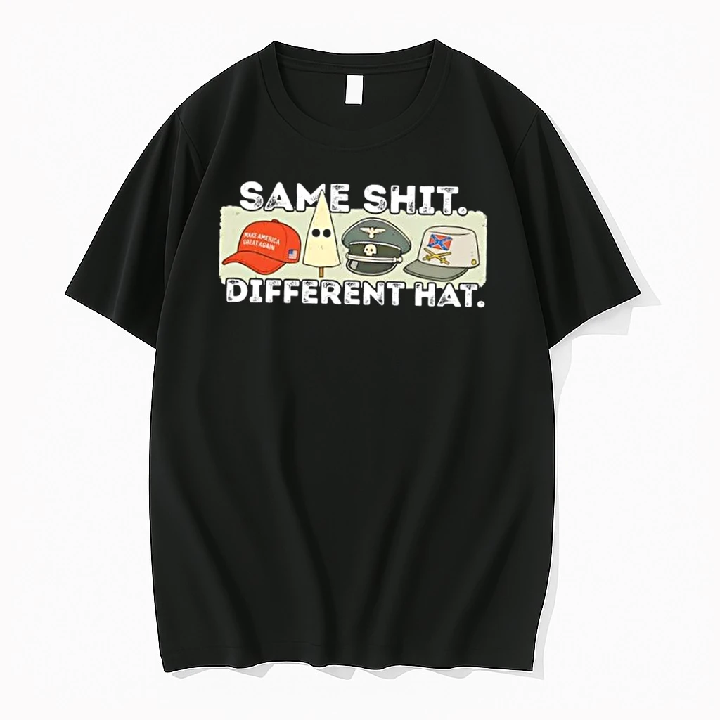 Same Shit Different Hat Christmas Gift Maga Red Hat Shirts