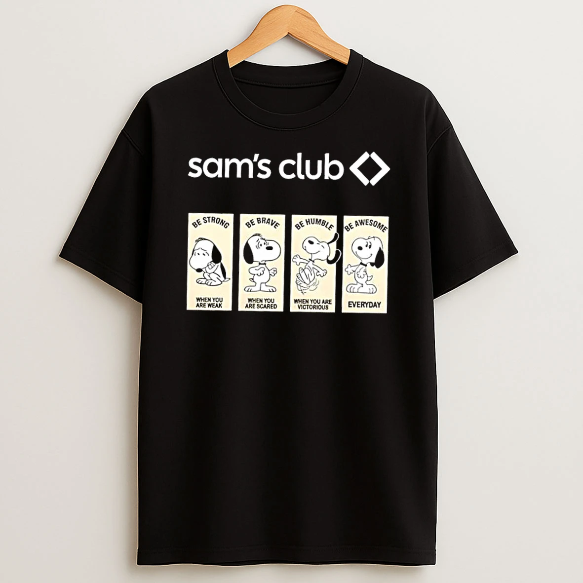 Sams Club X Snoopys Emotional States Shirts