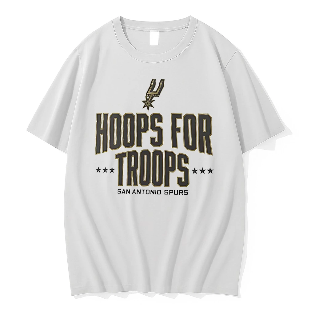 San Antonio Spurs Hoops For Troops Shirts