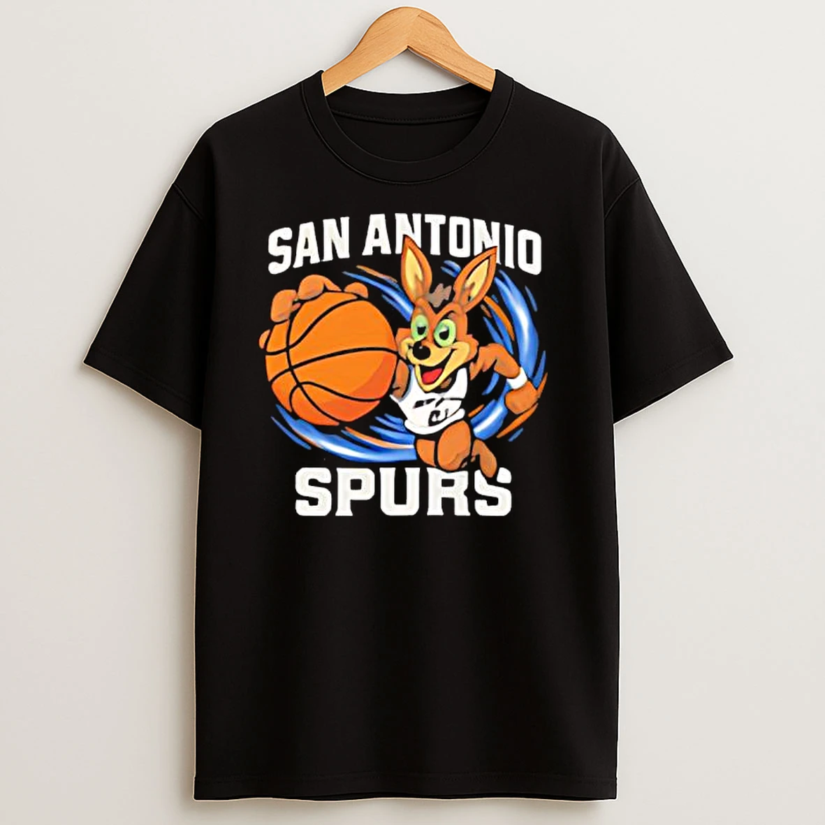 San Antonio Spurs Mascot Logo T Shirts