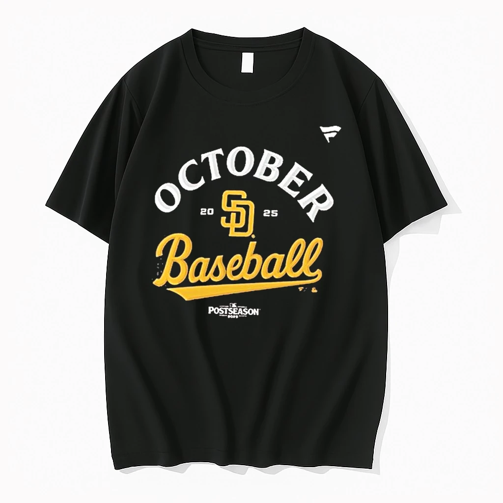 San Diego Padres 2025 October Mlb Postseason Locker Room Shirts