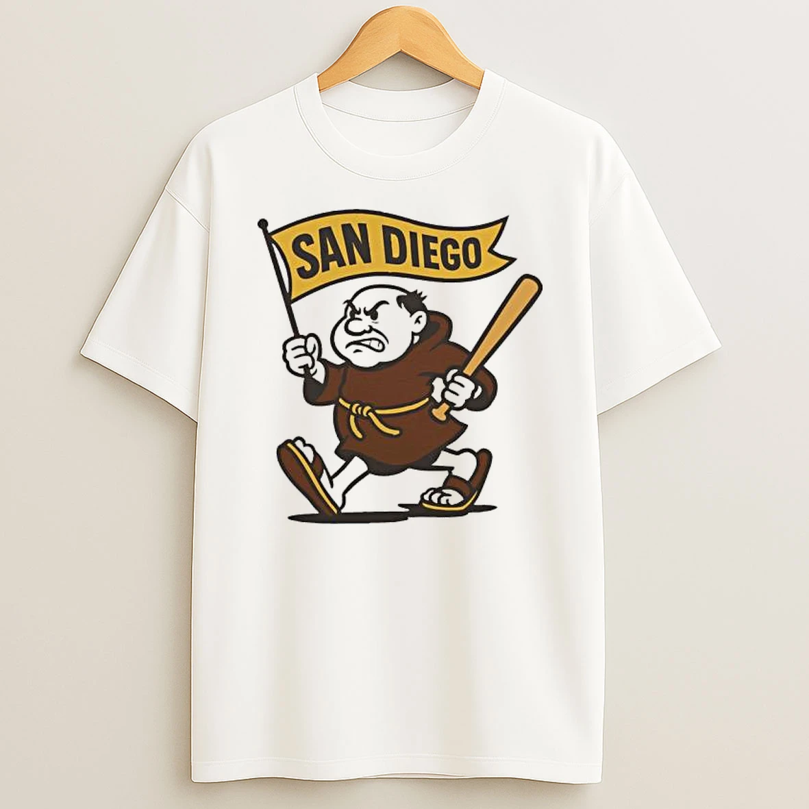 San Diego Padres Swinging Friar Parade 2025 Postseason Shirts