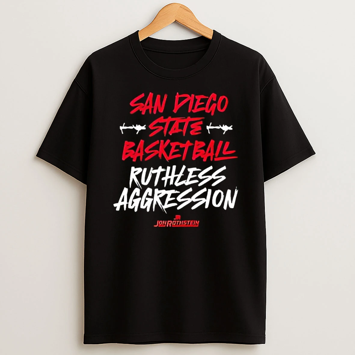 San Diego State Basketball Ruthless Aggression Shirts