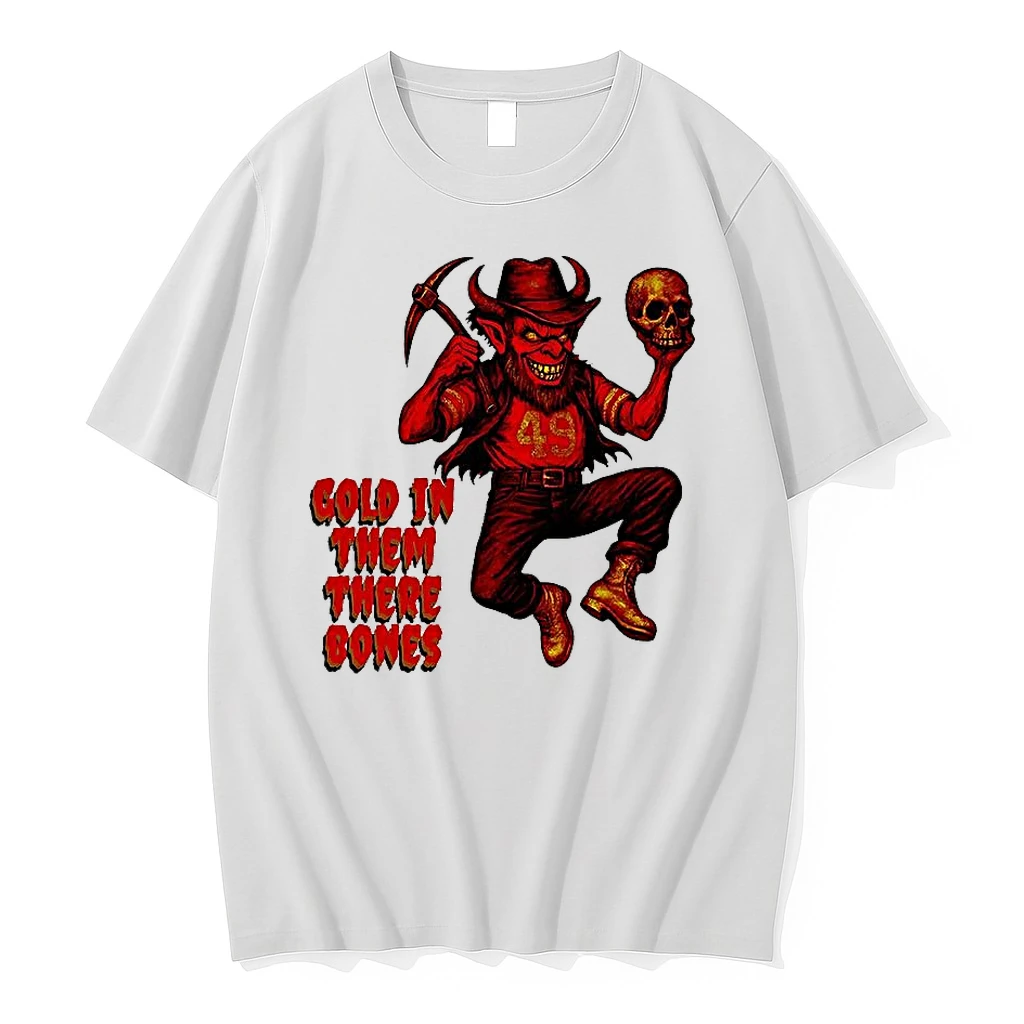San Francisco 49er Gold In Them There Bones Shirts