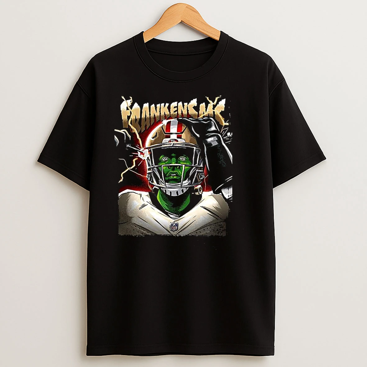 San Francisco 49ers Franken Cmc Halloween T Shirts