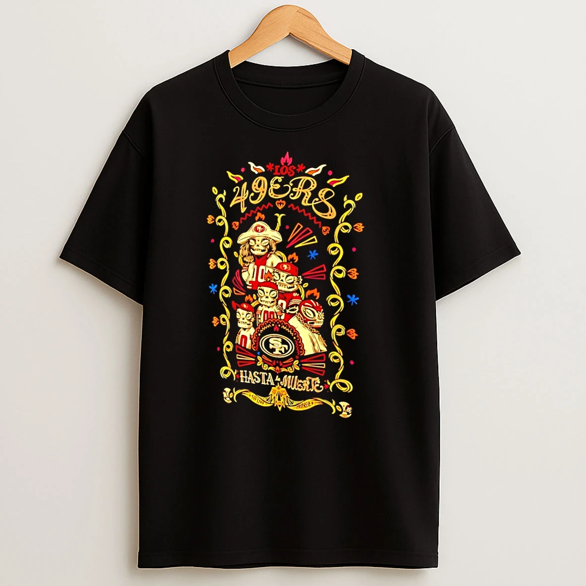 San Francisco 49ers Hasta La Muerte Graphic T Shirts