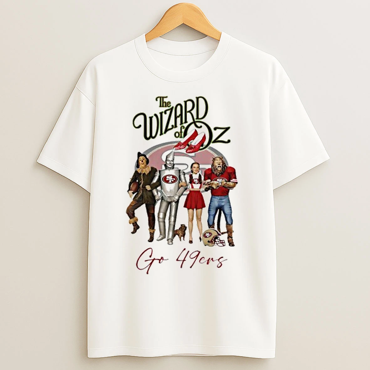 San Francisco 49ers The Wizard Of Oz T Shirts