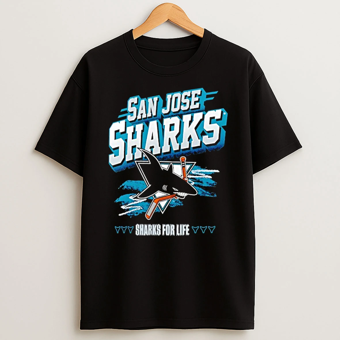 San Jose Sharks Logo Sharks For Life Shirts