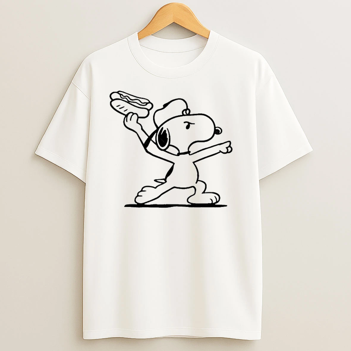 Sandwich Guy Resist Snoopy T Shirts