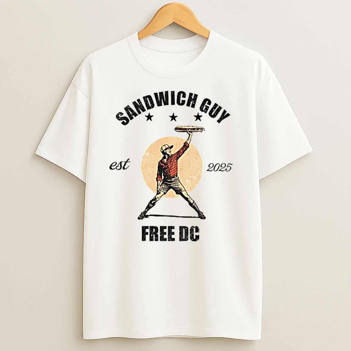 Sandwich Guy Washington Dc Resistance Est 2025 T Shirts