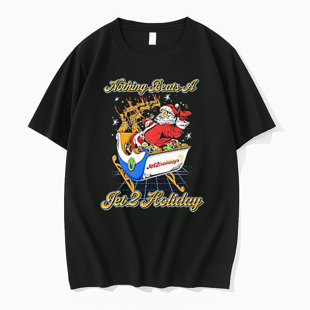 Santa Claus Christmas Nothing Beats A Jet2 Holiday Shirts