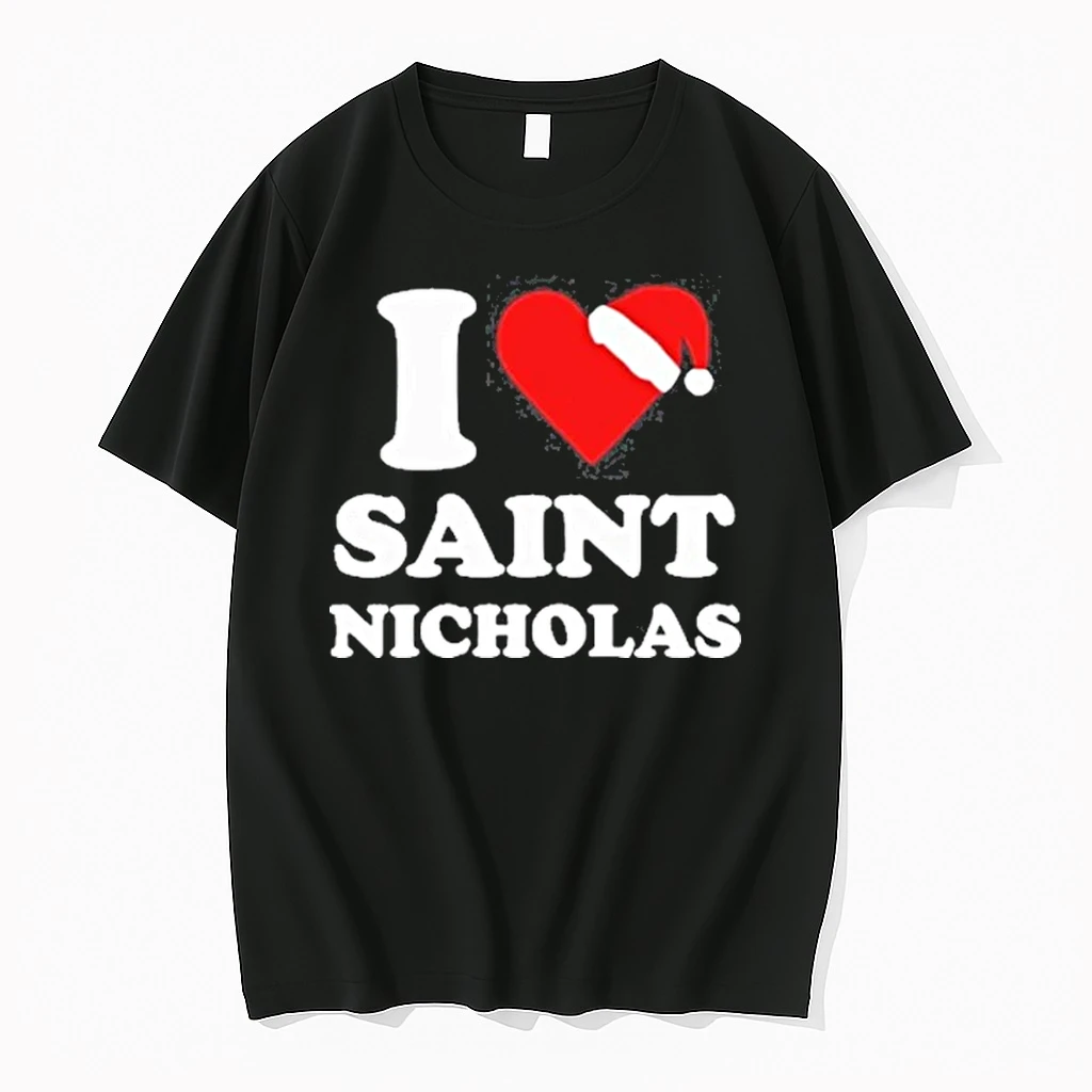 Santa Claus I Love Saint Nicholas Xmas Christmas 2025 Shirts