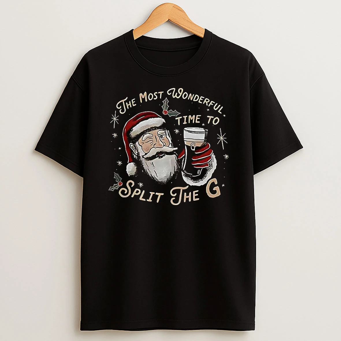 Santa Claus Most Wonderful Time To Split The G Christmas Shirts