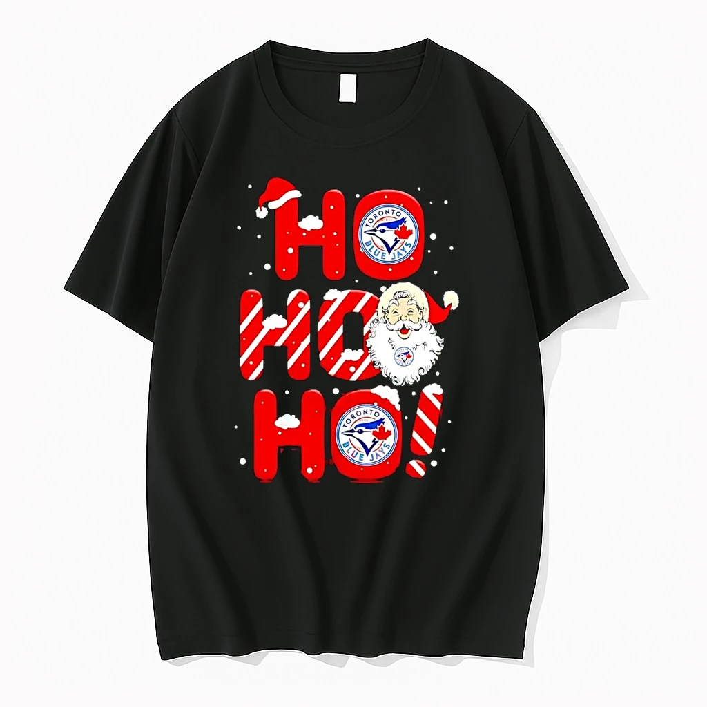 Santa Claus Toronto Blue Jays Ho Ho Ho Merry Christmas Shirts