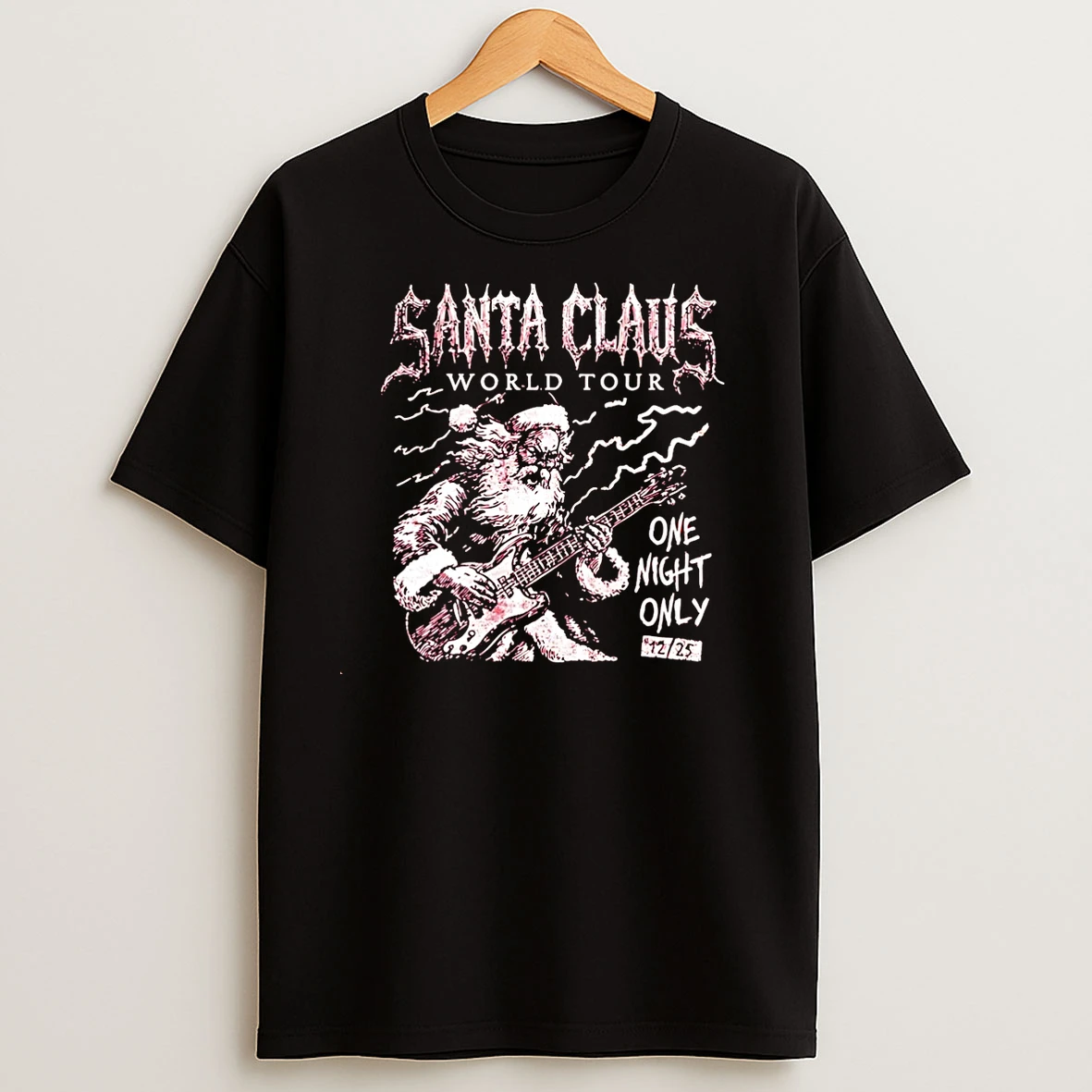 Santa Claus World Tour One Night Only Christmas Christmas T Shirts