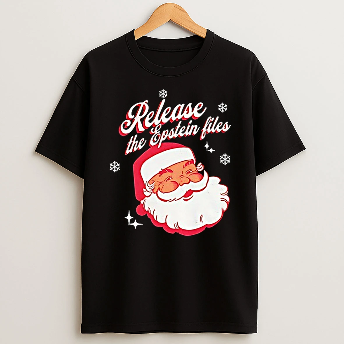 Santa Claus Release The Epstein Files Merry Christmas Shirts