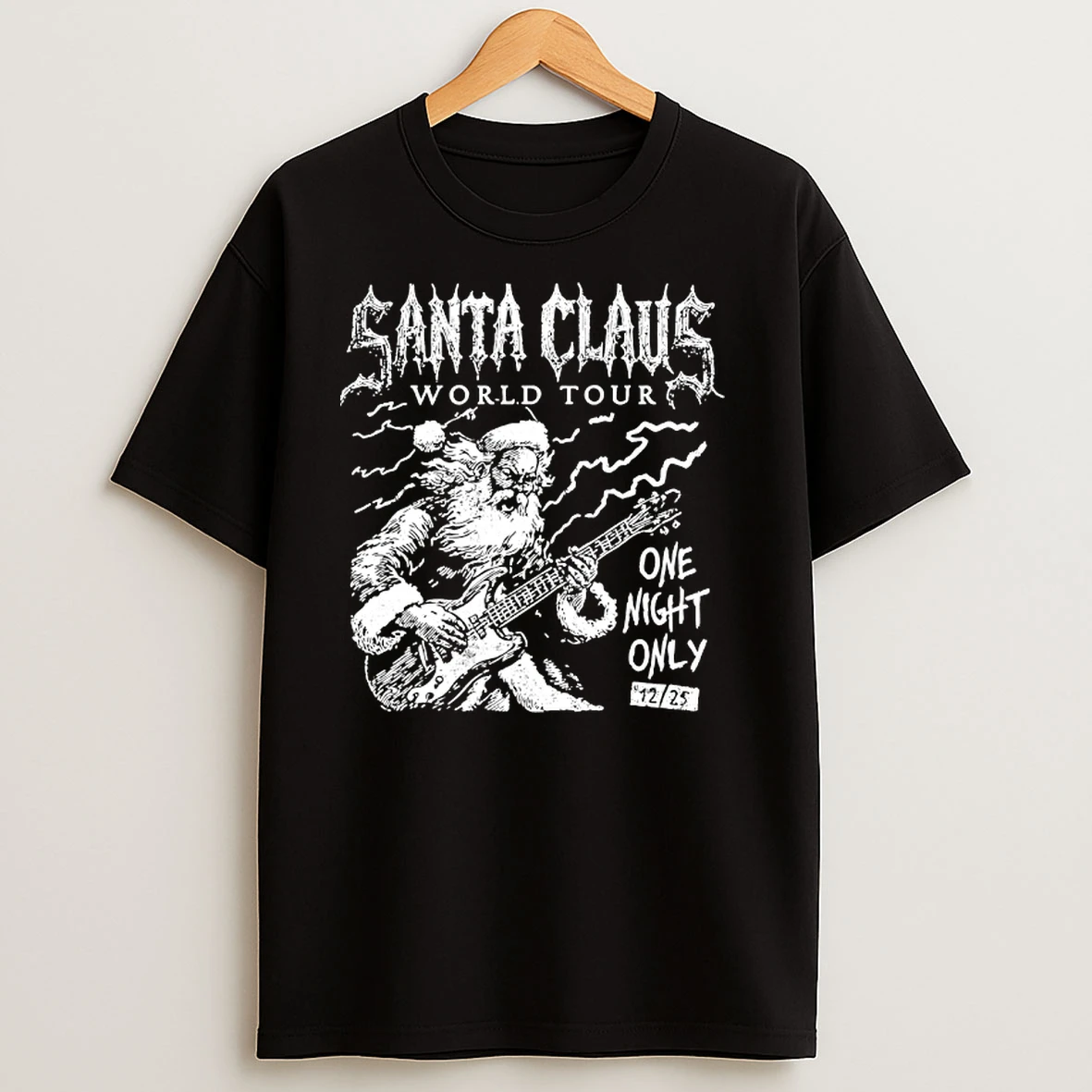 Santa Claus World Tour One Might Only T Shirts