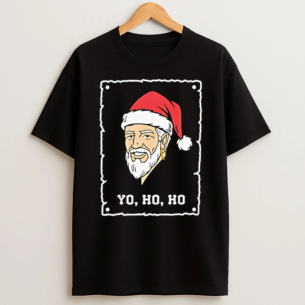 Santa Claus Yo Ho Ho Merry Christmas Shirts