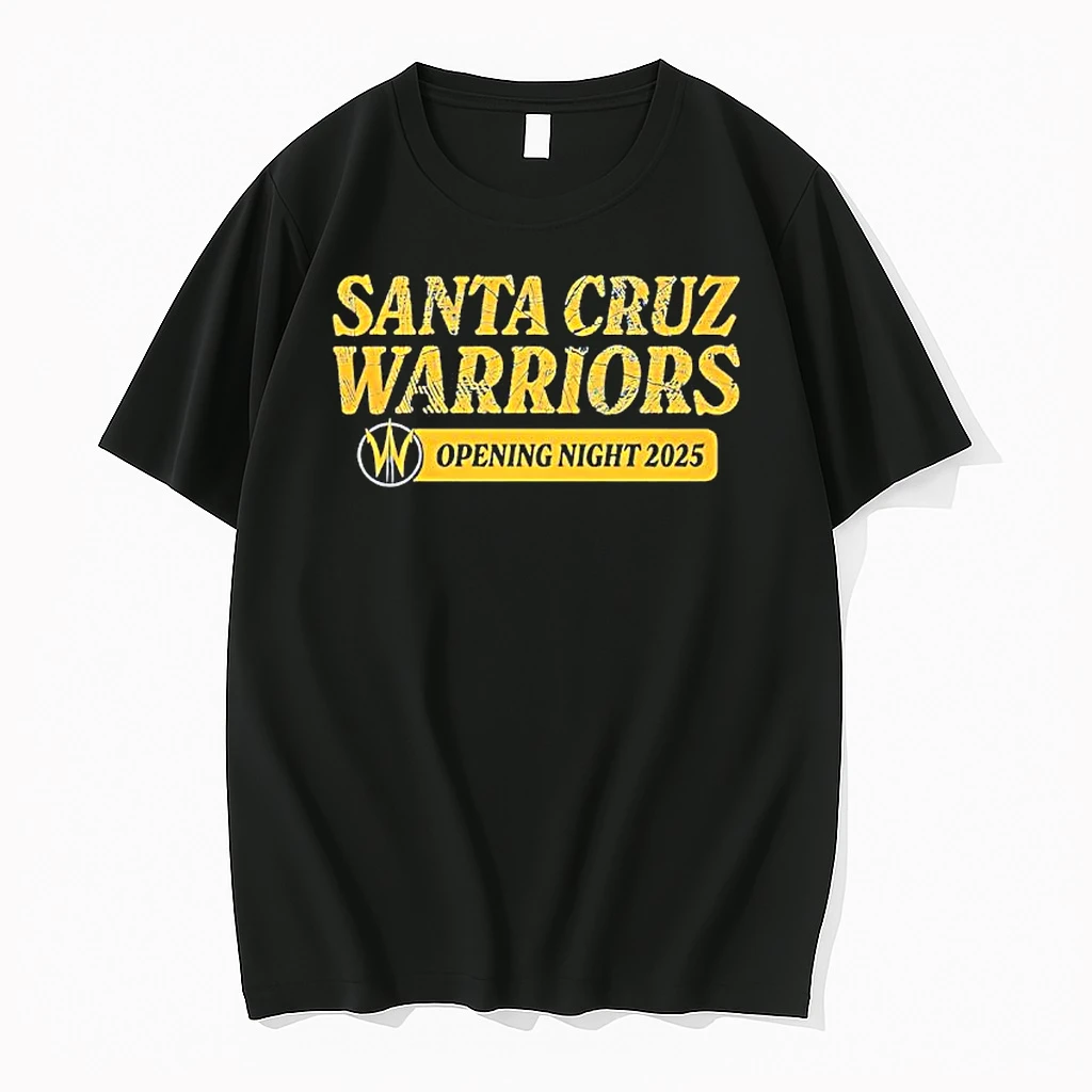 Santa Cruz Warriors 2025 Opening Night Logo Shirts