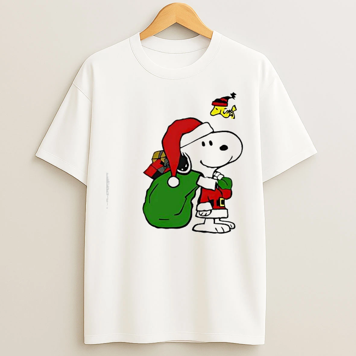Santa Snoopy Christmas T Shirts