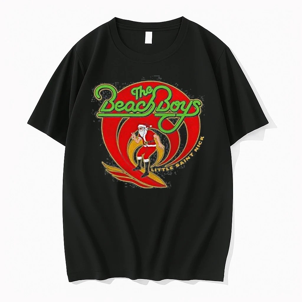 Santa The Beach Boys Santa Surf Little Saint Nick Christmas 2025 Shirts