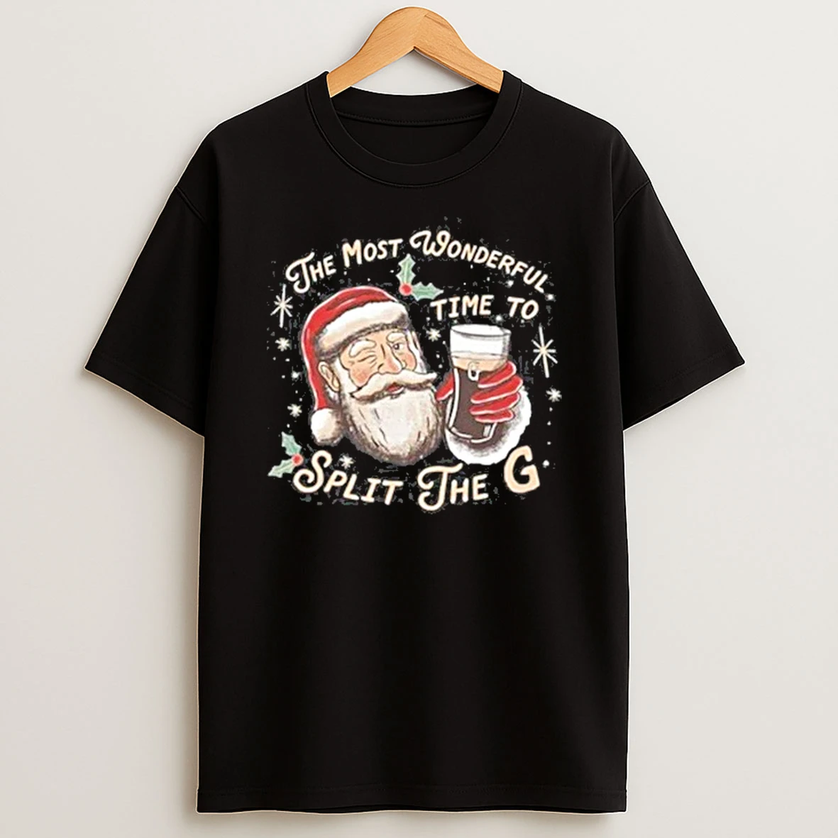 Santa The Most Wonderful Time To Split The G Ugly 2025 Shirts