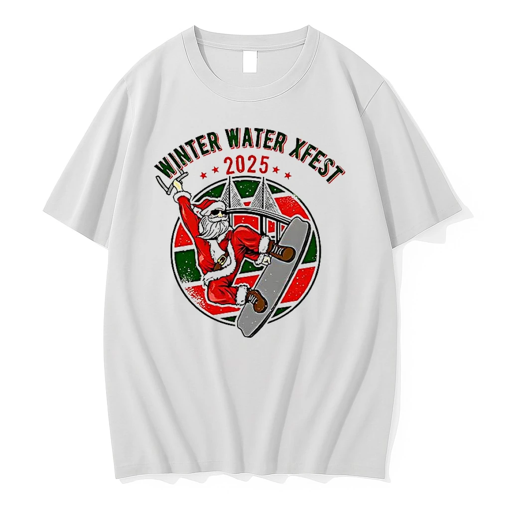 Santa Winter Water Xfest Christmas Shirts