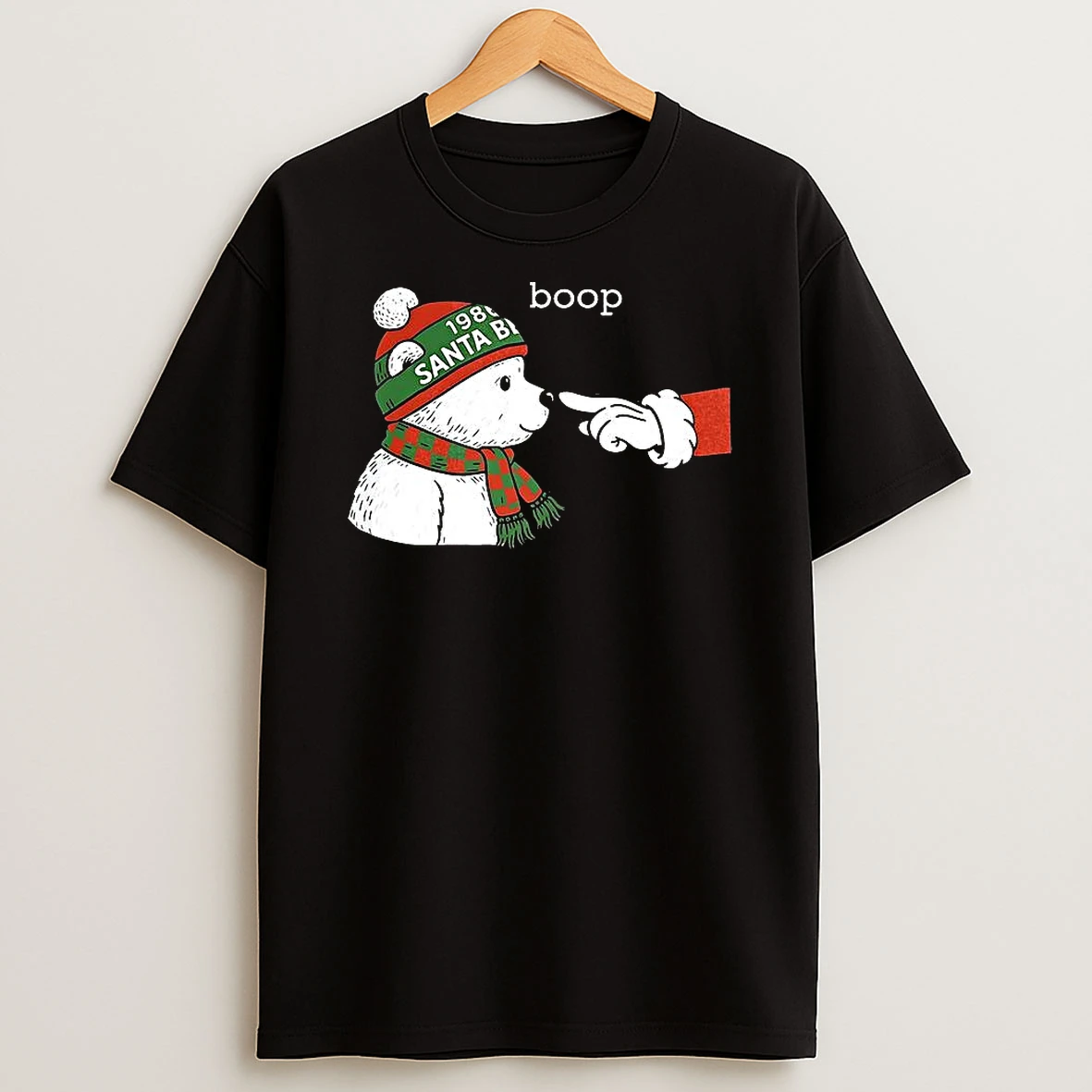 Santa Bear Boop Minnesota 1986 Shirts