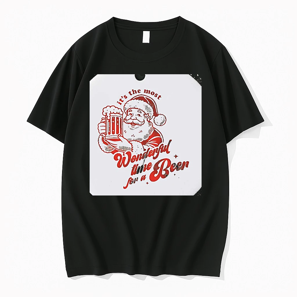 Santa Claus Its The Most Wonderful Time For A Beer Christmas Christmas Shirts