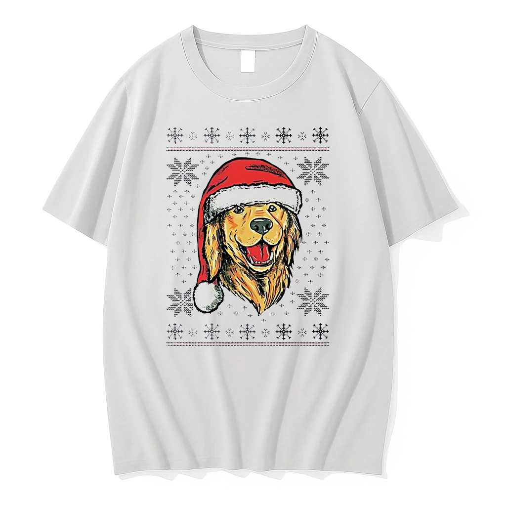 Santa Dog Ugly Christmas Shirts